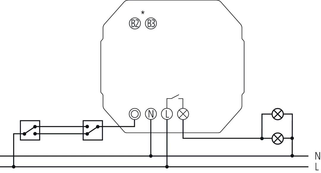 Theben Treppenlichtzeitschalter ELPA 041 1St.