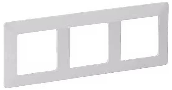 Legrand 3fach Rahmen Weiß 754003 1St.