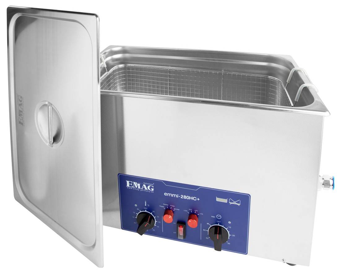 Emag Emmi 280HC Plus Ultraschallreiniger Universal 640W 32l mit Heizung