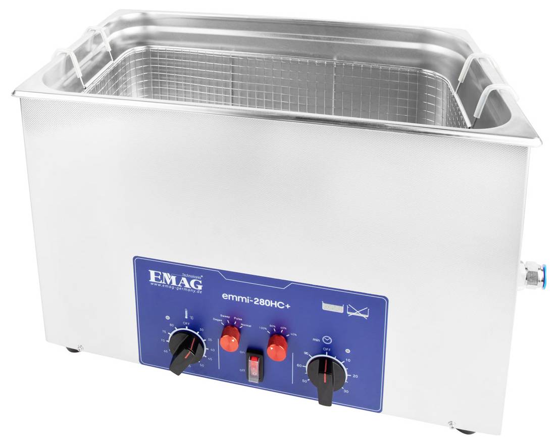 Emag Emmi 280HC Plus Ultraschallreiniger Universal 640W 32l mit Heizung