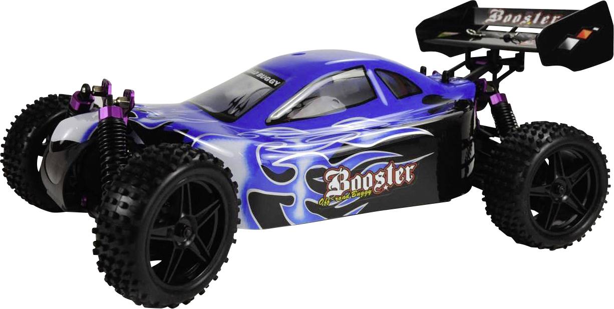Amewi Booster Brushless 1:10 RC Modellauto Elektro Buggy Allradantrieb (4WD) RtR 2,4GHz Inkl. Akku und Ladegerät