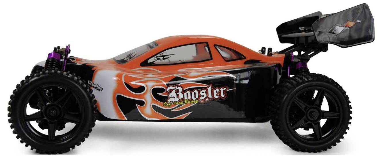Amewi Booster Brushless 1:10 RC Modellauto Elektro Buggy Allradantrieb (4WD) RtR 2,4GHz Inkl. Akku und Ladegerät
