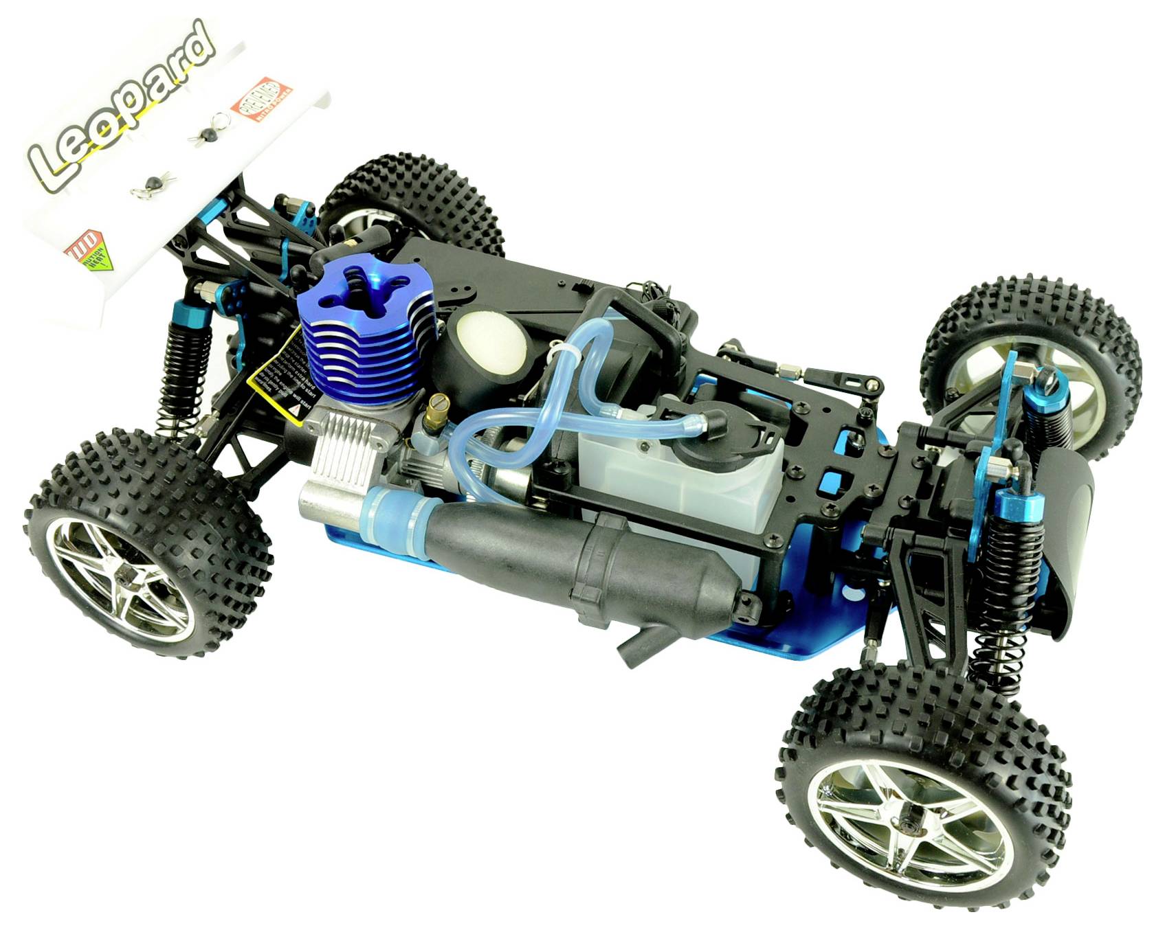 Amewi Leopard GP 1:10 RC Modellauto Nitro Buggy Allradantrieb (4WD) RtR 2,4GHz