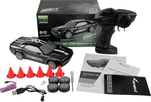 Amewi 21110 Drift Muscle 1:20 Véhicule RC débutant électrique Voiture de sport 4 roues motrices (4WD)