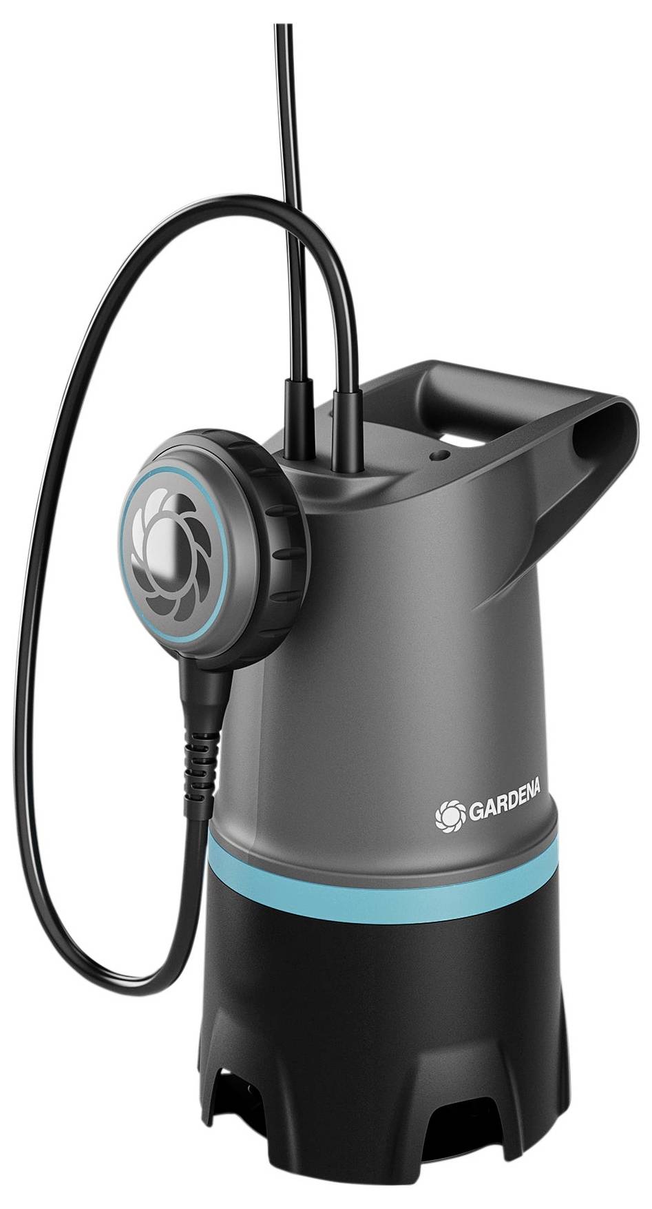 GARDENA 09017-47 2in1 Schmutzwasser-Tauchpumpe 20000 BASIC Schmutzwasser-Tauchpumpe 20000 l/h 9m