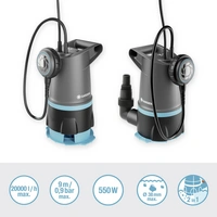 GARDENA 09018-47 Tauchpumpe 20000 l/h 9m GARDENA 09018-47 Tauchpumpe 20000 l/h 9m