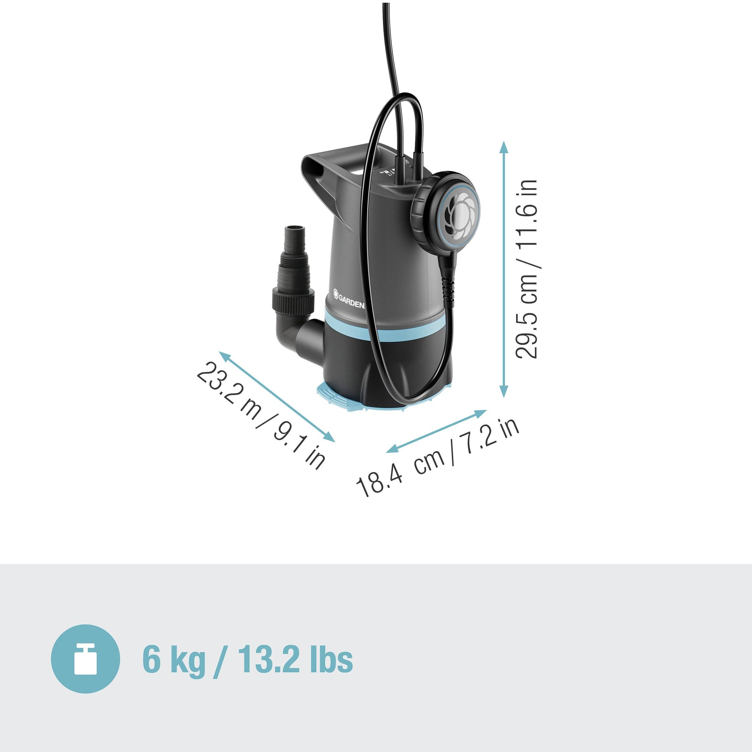 GARDENA 09018-47 Tauchpumpe 20000 l/h 9m