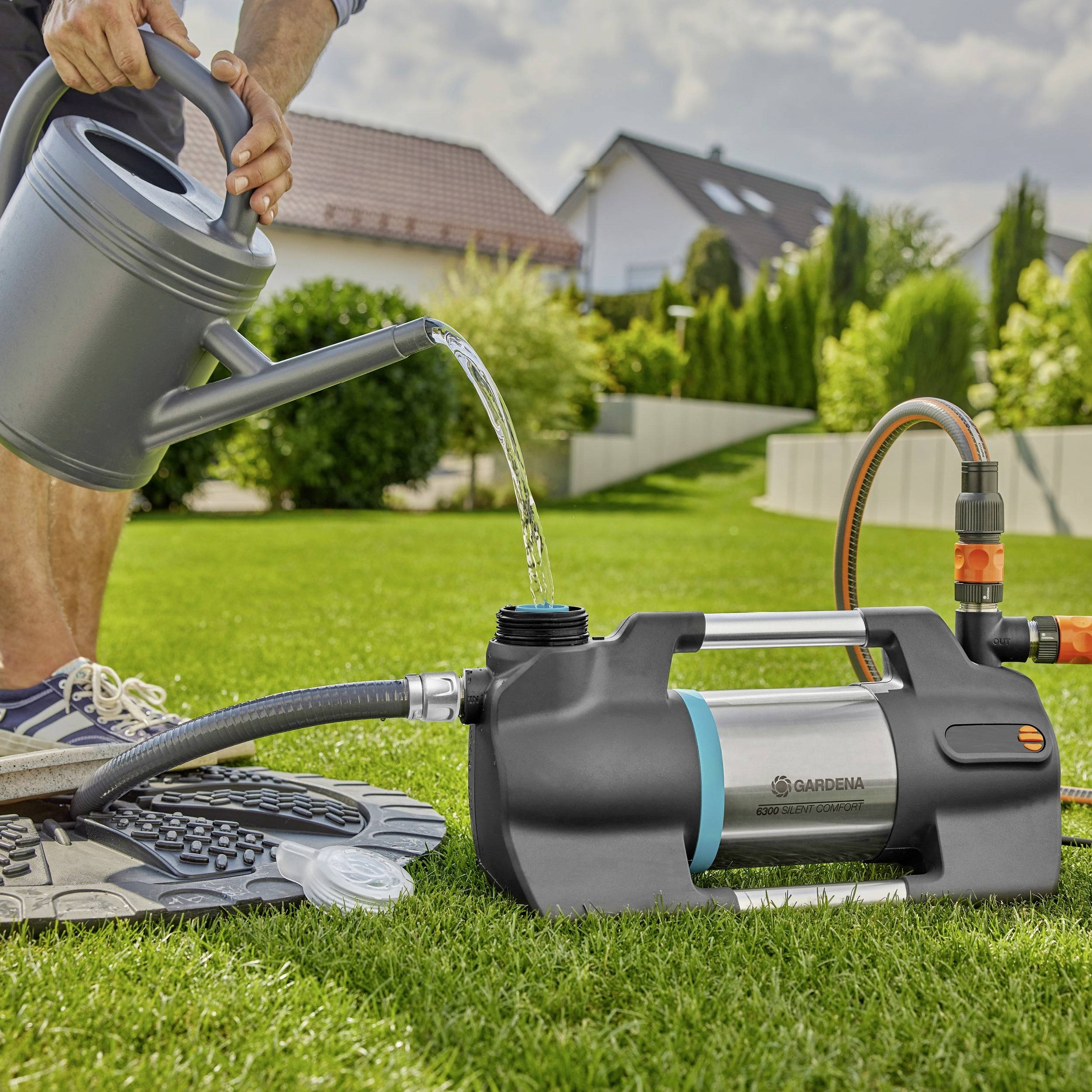 GARDENA 09090-20 25mm 4m 1 Set Schwarz Saugschlauch