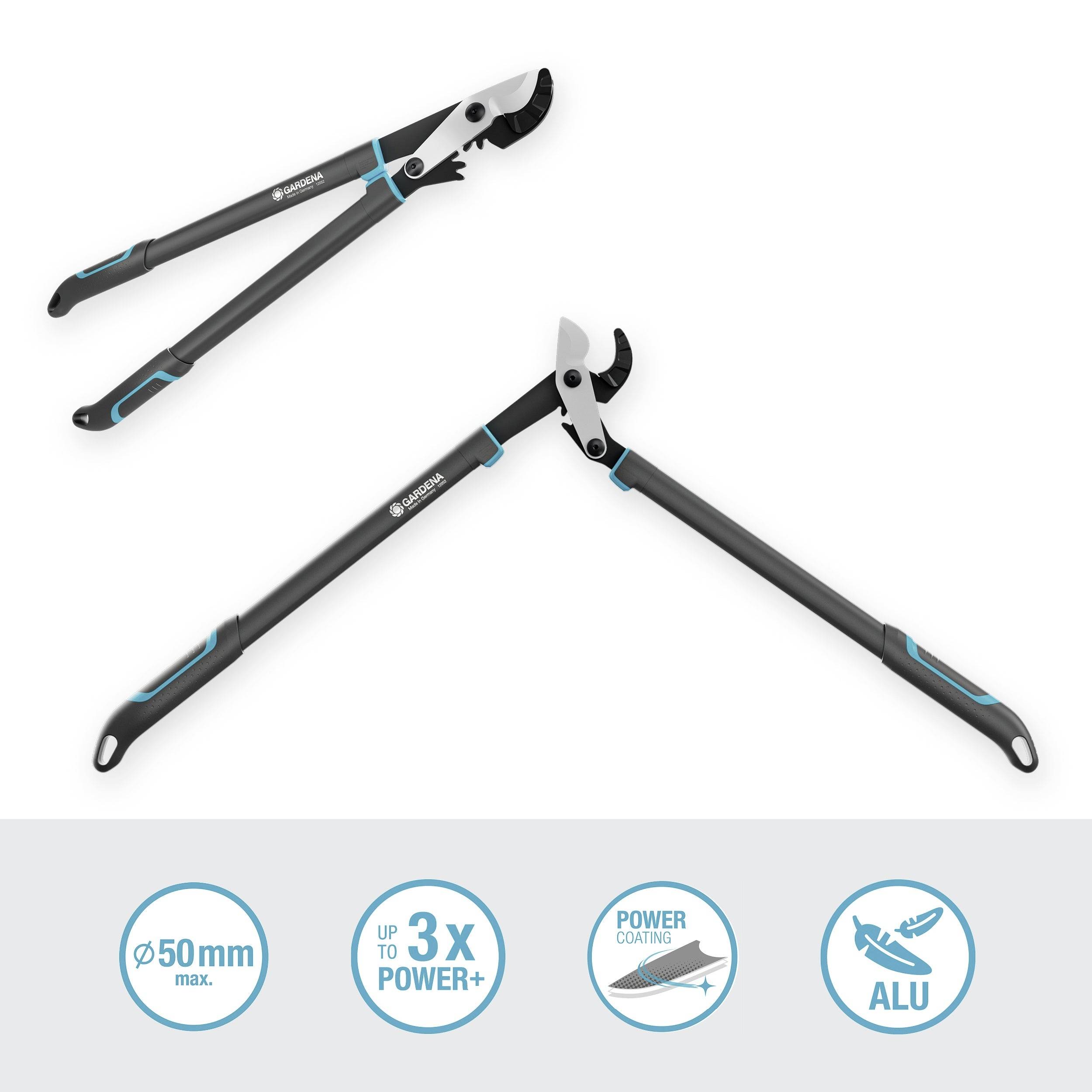 GARDENA 12052-20 EnergyCut Pro L Astschere Amboss