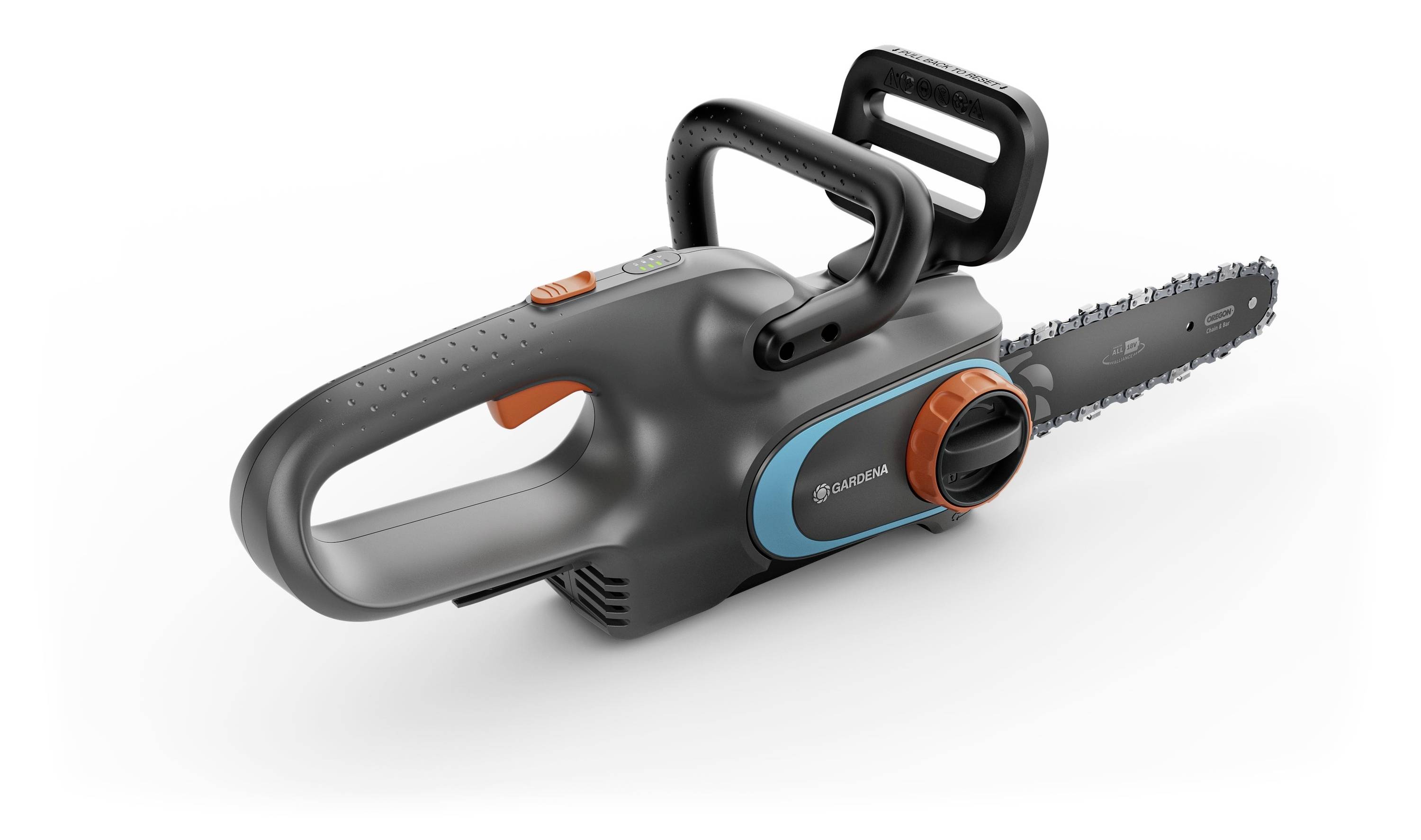 GARDENA Akku-Kettensäge PowerSaw 250/18V Solo Akku Akku-Kettensäge ohne Akku 45 Wh 18 V Schwertlän