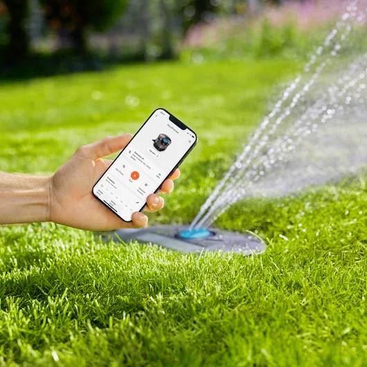 GARDENA 16001-20 Pipeline Bewässerungssystem AquaPrecise, solarbetrieben Bewässerungssteuerung