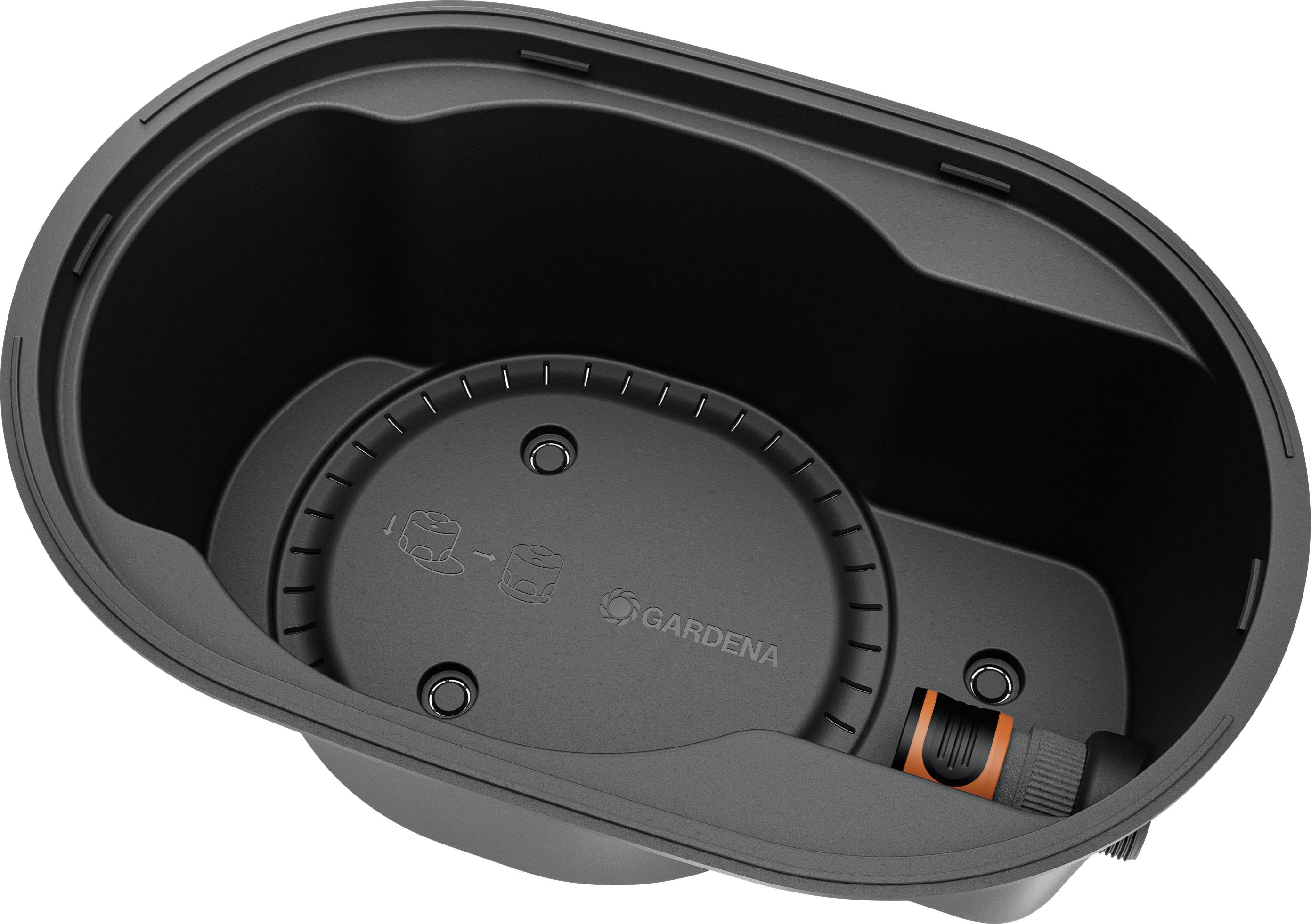 GARDENA 16021-20 Pipeline Schacht für AquaPrecise Verbindungsgerät
