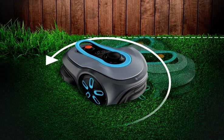 GARDENA 19923-20smart SILENO free Set 1200 m², kabellos Mähroboter Geeignet für Fläche max. 1200m²