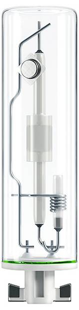 Signify Halogenmetalldampf 20751715 50.5mm Steckfassung 22.1W EEK: G (A - G) Warmweiß Röhrenform 1St.