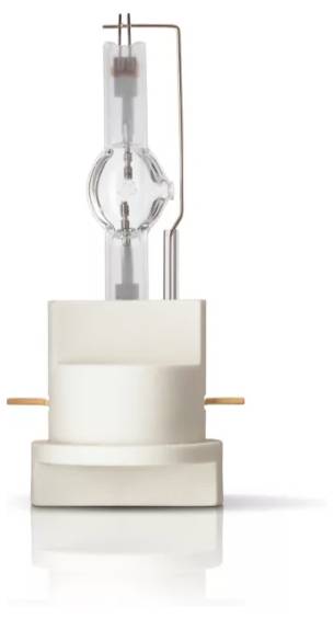 Einzelne Glühlampe mit sichtbarem Filament und transparentem Glas, freistehend vor weißem Hintergrund.