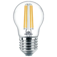 Signify 34766300 Glühlampe EEK E (A - G) E27 Glühlampenform 6.5W Warmweiß (Ø x L) 45mm x 78mm 1St. Signify 34766300 Glühlampe EEK E (A - G) E27 Glühlampenform 6.5W Warmweiß (Ø x L) 45mm x 78mm 1St.