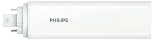 Leuchtstoffröhre von Philips mit zwei Metallstiften am Ende, verwendet in Beleuchtungsanlagen.