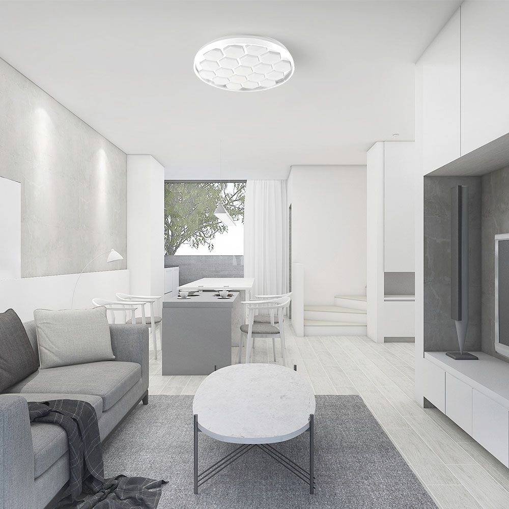 V-TAC 23595 VT-8569 LED-Deckenleuchte LED-Modul EEK: F (A - G) 60 W Weiß