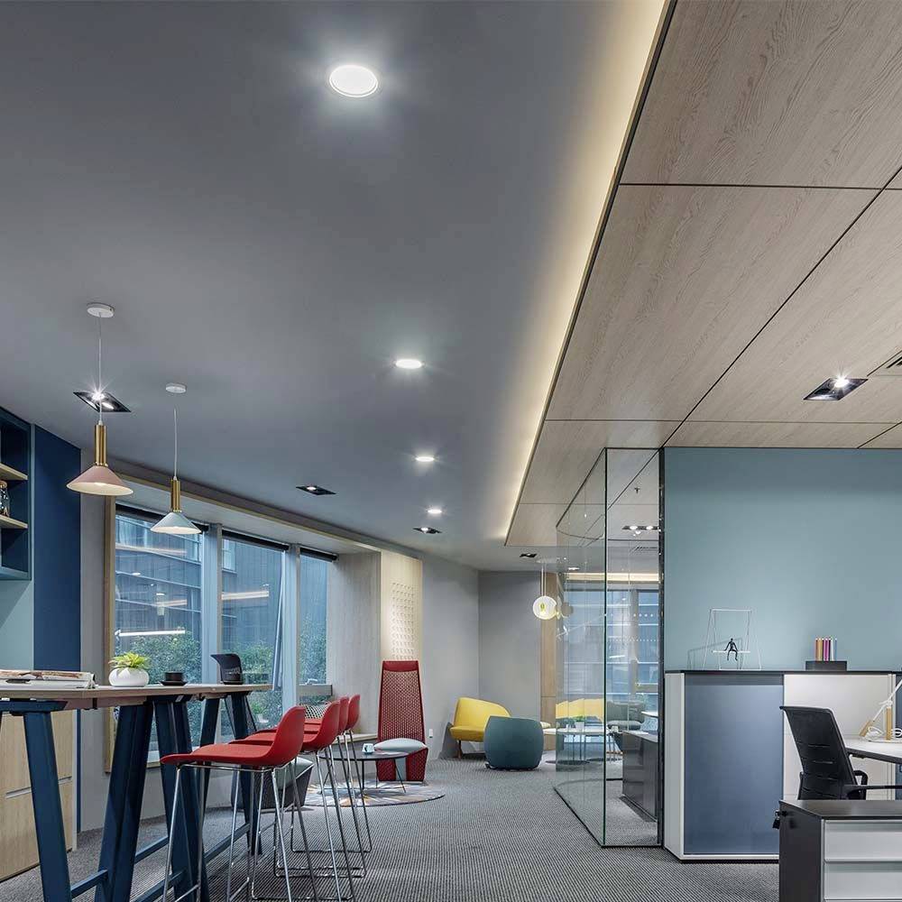 V-TAC VT-61012 78631 LED-Einbaupanel EEK: F (A - G) 12W Kaltweiß Weiß