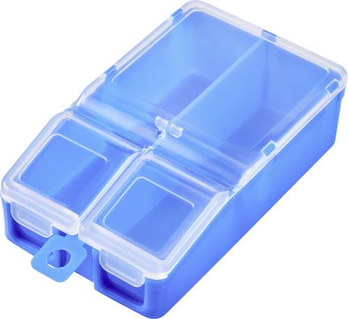 TRU COMPONENTS TC-ERB-9055 Sortimentskasten (L x B x H) 113 x 60 x 30 mm Anzahl Fächer: 2 variable