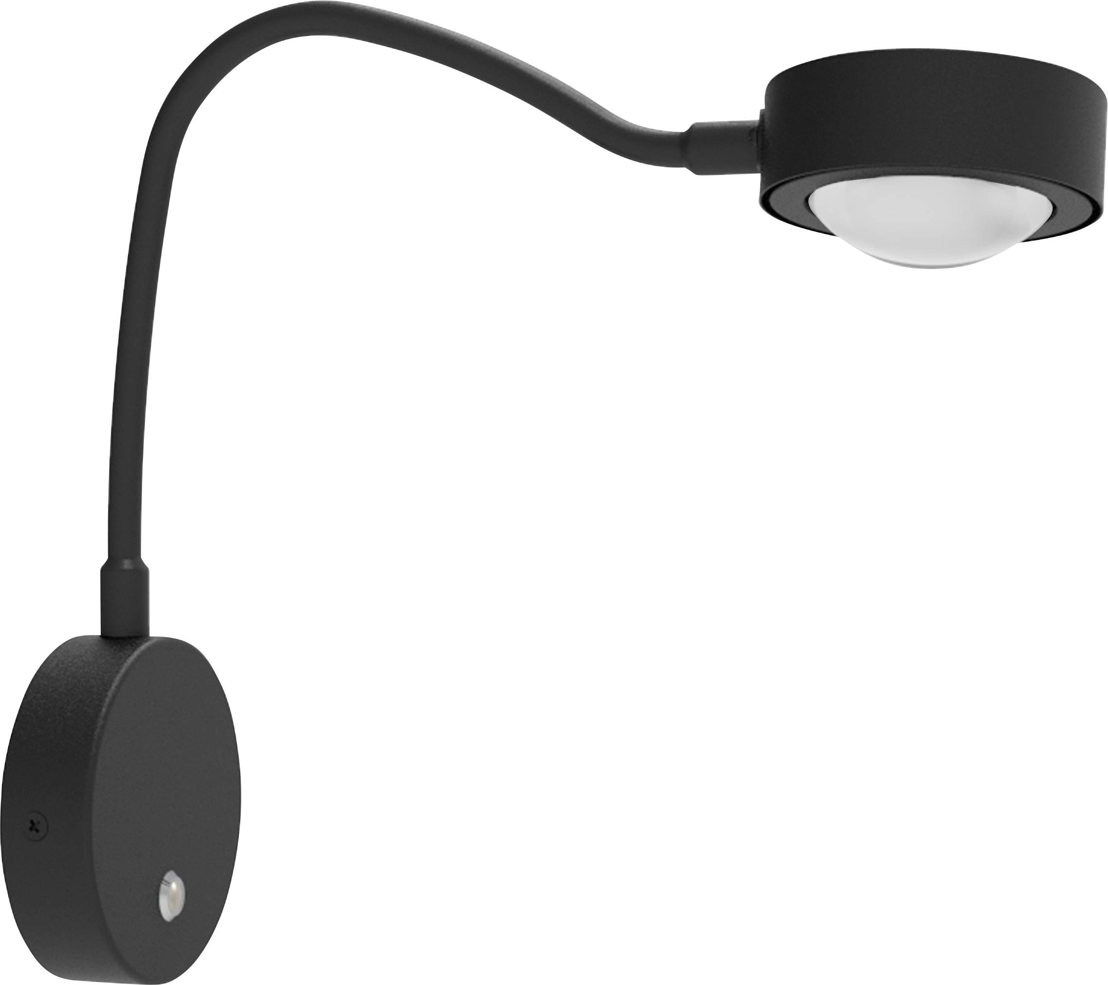 LightMe LM85850LM85850 LED-Wandleuchte GX53 5W LED Schwarz