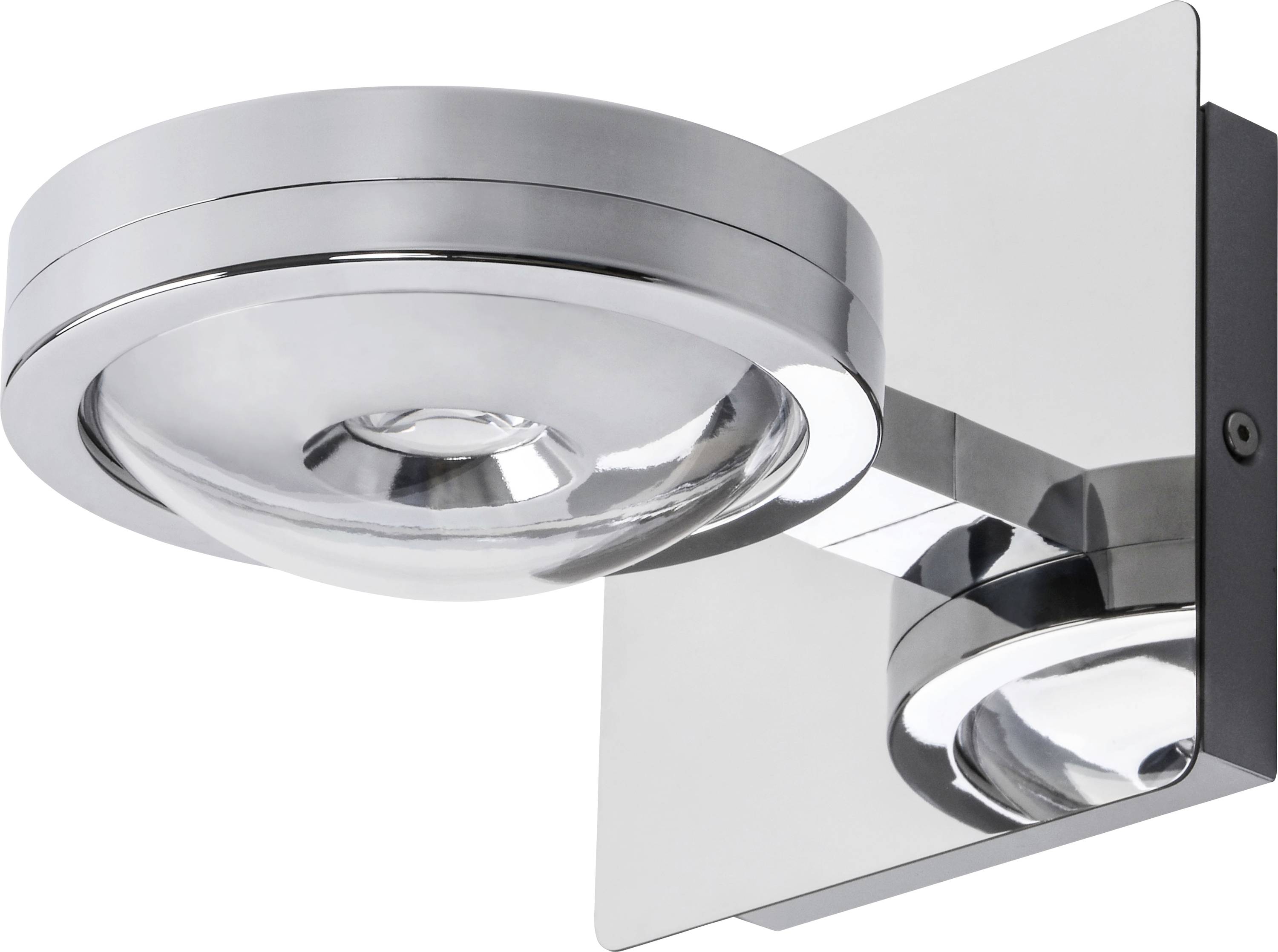 Megatron MT67002 MT67002 LED-Wandleuchte GX53 7W LED Chrom