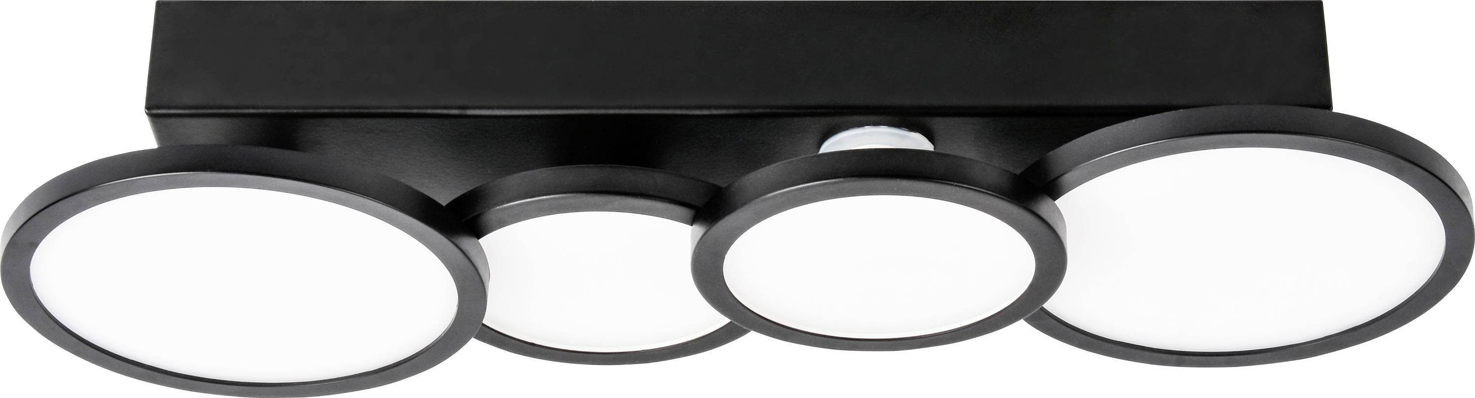 LightMe LM85659LM85659 LED-Deckenleuchte LED GU10 32W Schwarz