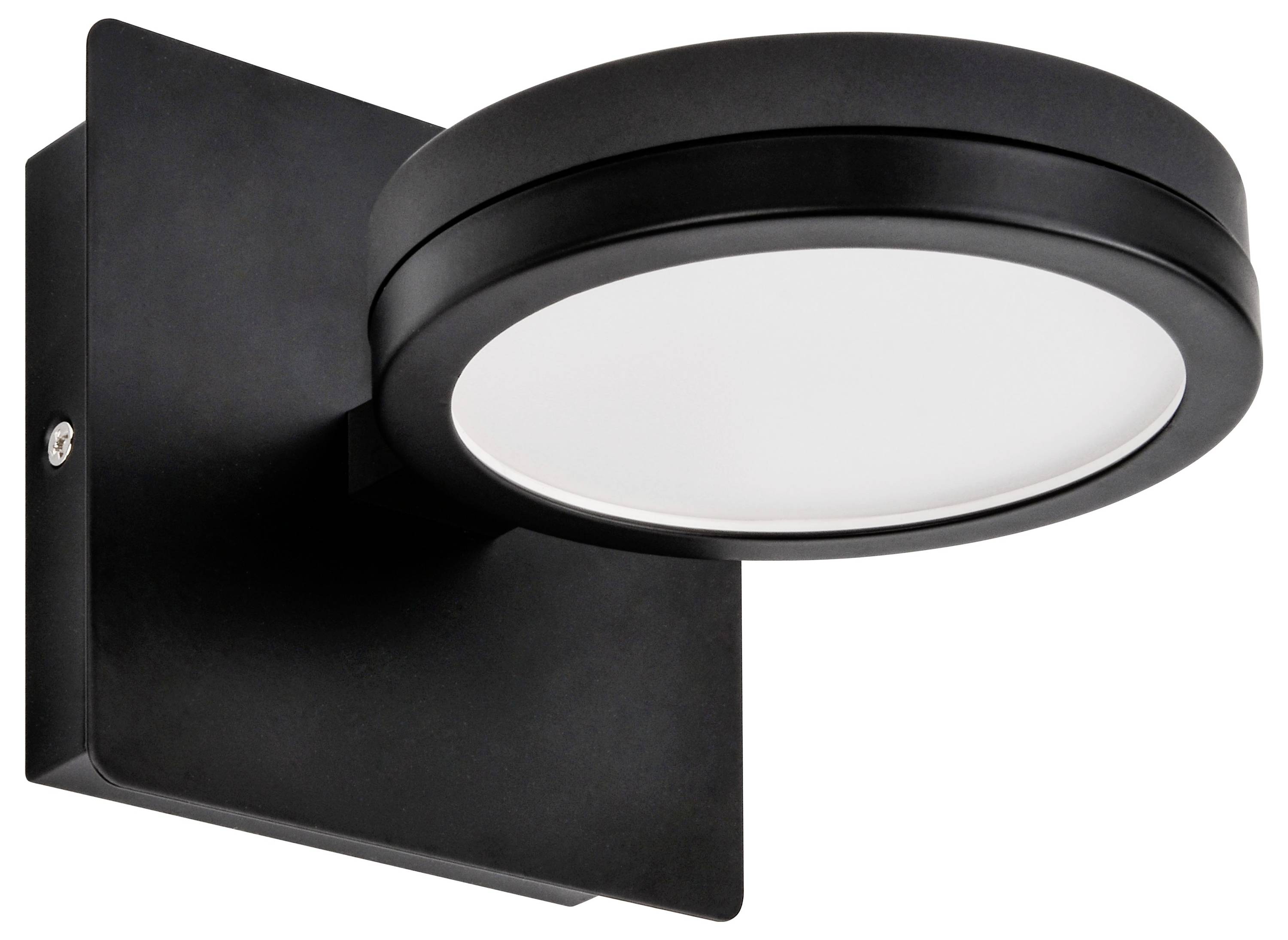LightMe LM85673LM85673 LED-Wandleuchte GX53 6W LED Schwarz