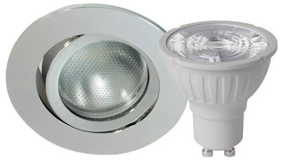 Megatron MT75410 MT75410 LED-Einbauleuchte Leuchtfarben: Weiß
