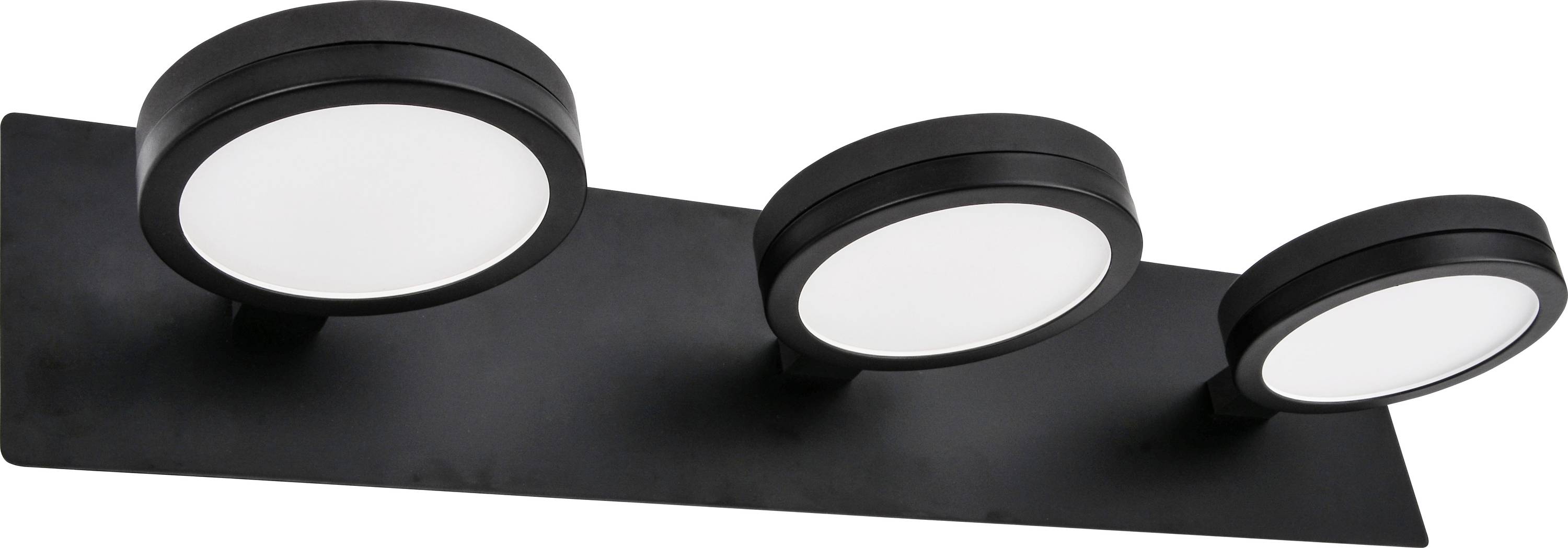 LightMe LM85675LM85675 LED-Wandleuchte GX53 18W LED Schwarz