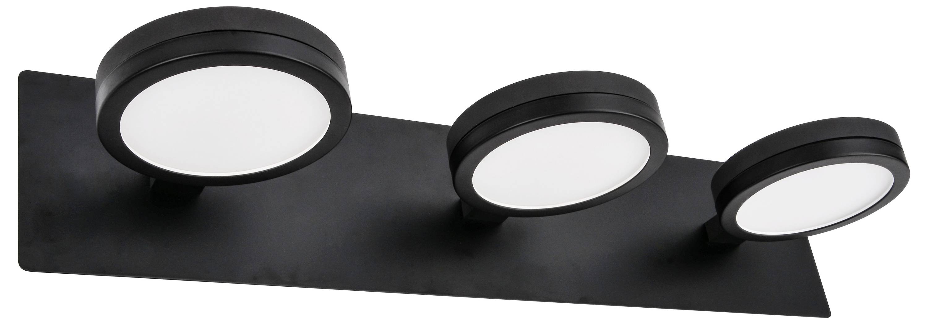 LightMe LM85675LM85675 LED-Wandleuchte GX53 18W LED Schwarz