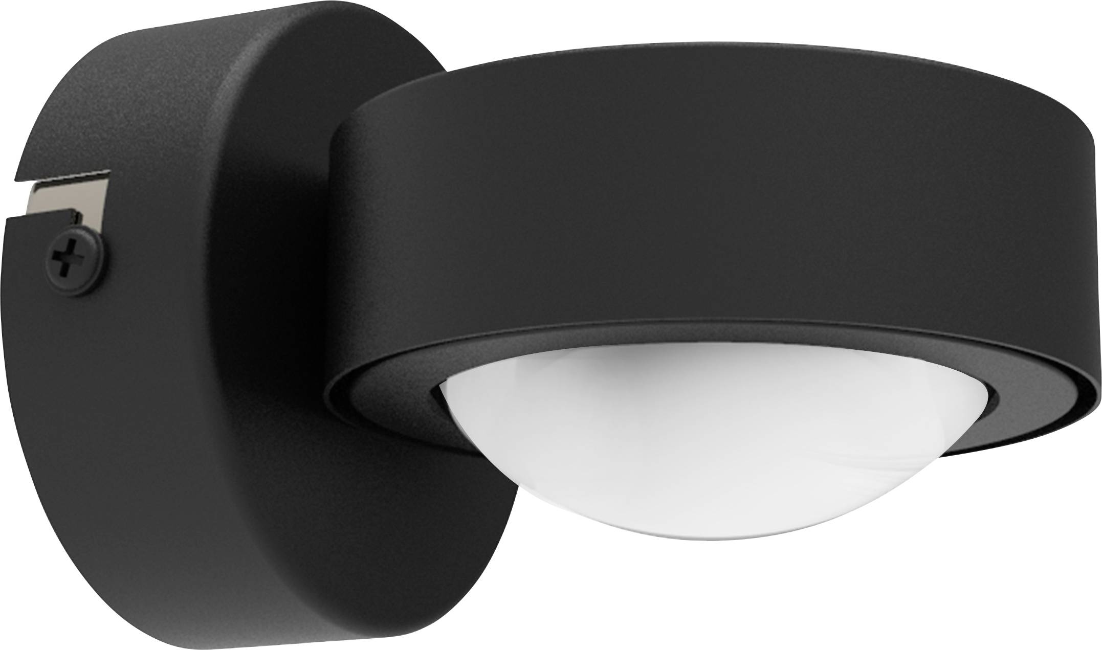 LightMe LM85810LM85810 LED-Wandleuchte GX53 5W LED Schwarz