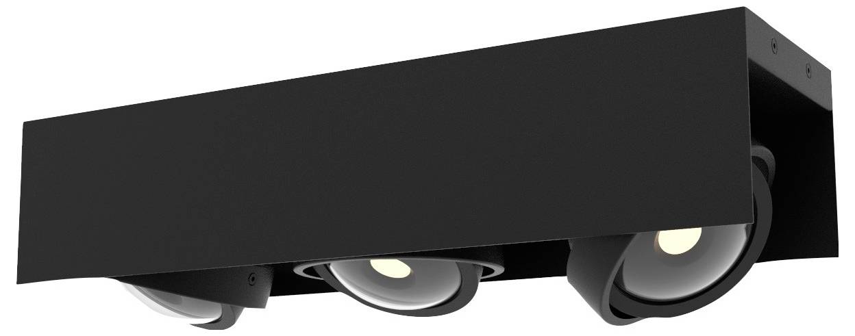 Megatron MT67032 MT67032 LED-Deckenleuchte LED GX53 21W Schwarz