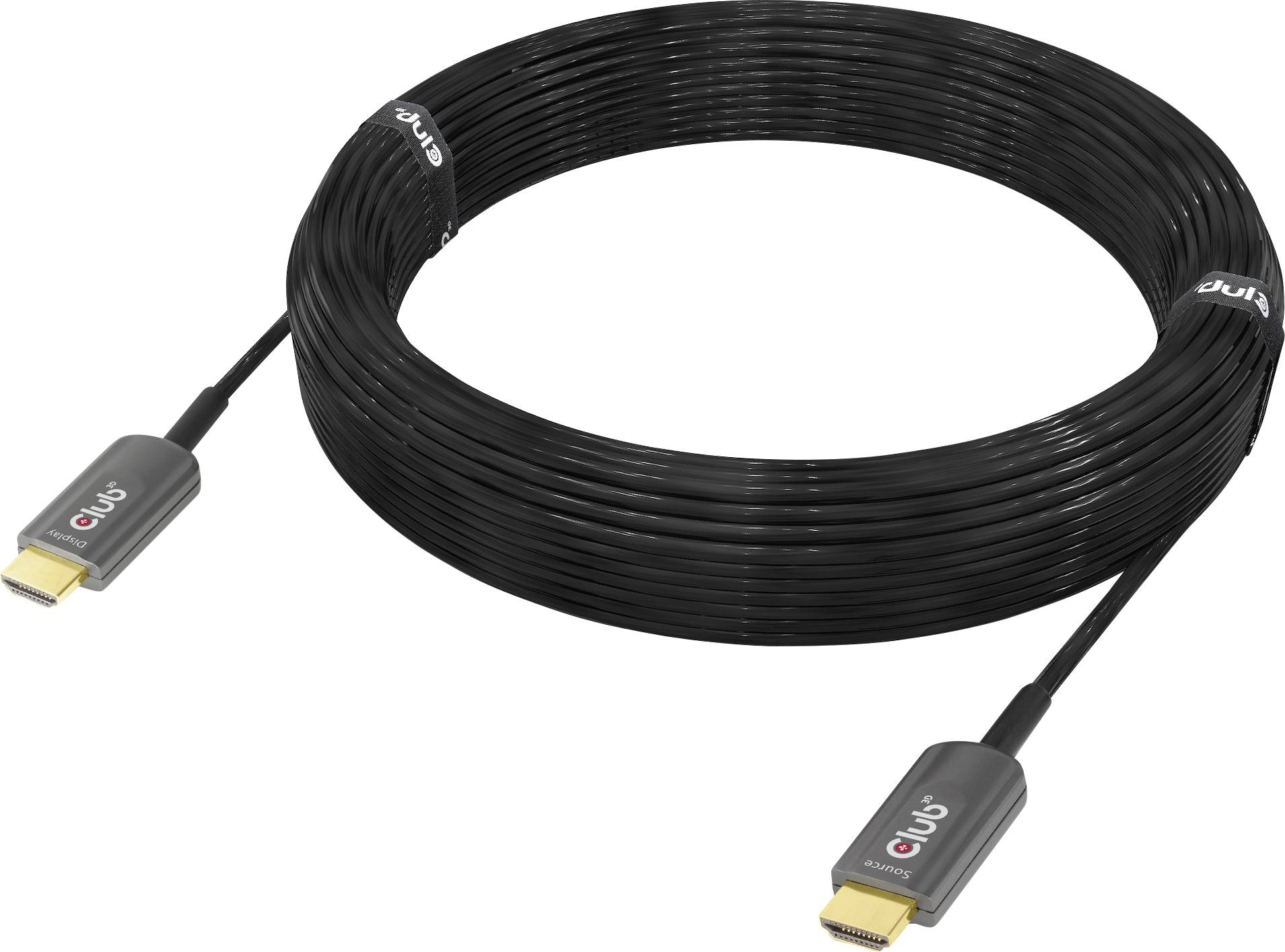 Club3D HDMI Anschlusskabel 15m Schwarz CAC-1377 HDMI-Kabel