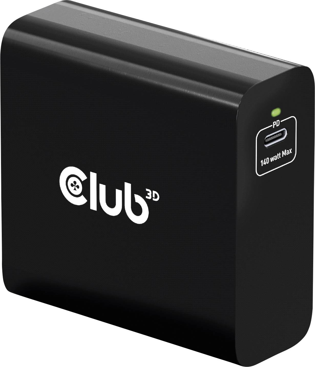 Club3D CAC-1914EU USB Ladegerät 140W 1x USB-C® USB PD 3.1, USB PD Schwarz GaN