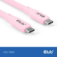 Club3D USB-C® Kabel USB-C® Stecker 2.00m Pink CAC-3002 Club3D USB-C® Kabel USB-C® Stecker 2.00m Pink CAC-3002