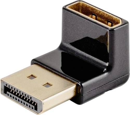 Club3D CAC-1008 DisplayPort Adapter [1x DisplayPort Stecker - 1x DisplayPort Buchse] Schwarz