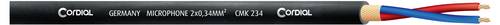 Cordial 13484 Lautsprecherkabel 2 x 0.34 mm² Schwarz 100 m