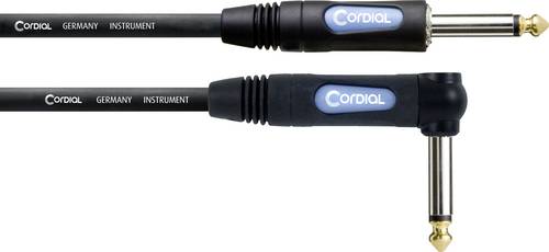 Cordial 13737 Klinke Audio Anschlusskabel [1x Klinkenbuchse 6.3 mm (mono) - 1x Klinkenbuchse 6.3 mm