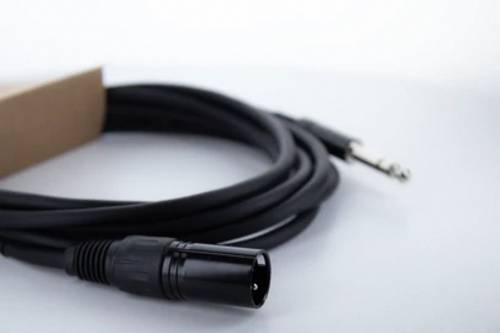 Cordial EM 1 MV XLR Verbindungskabel [1x XLR-Stecker 3 polig - 1x Klinkenstecker 6.3 mm (stereo)] 1