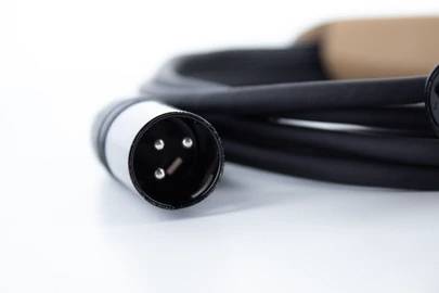 Cordial ED 5 FM XLR Verbindungskabel [1x XLR-Buchse 3 polig - 1x XLR-Stecker 3 polig] 5 m Schwarz
