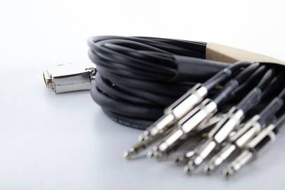 Cordial EFD 1,5 DVT XLR Verbindungskabel [1x D-SUB-Stecker 25pol. - 8x Klinkenstecker 6.3mm (stereo)] 1.50m Schwarz