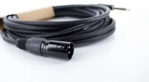 Cordial EM 5 MP XLR Verbindungskabel [1x XLR-Stecker 3 polig - 1x Klinkenstecker 6.3 mm (mono)] Sch