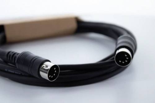 Cordial MIDI Verbindungskabel [1x MIDI-Male - 1x MIDI-Male] 3 m Schwarz