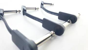 Cordial 14788 Klinke Audio Anschlusskabel [1x Klinkenstecker 6.3mm (mono) - 1x Klinkenstecker 6.3mm (mono)] 0.10m Schwarz