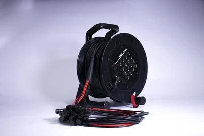 Cordial EYD 16-4 C 30 Multicore Kabeltrommel 30m Anzahl Eingänge:4 x Anzahl Ausgänge:16 x