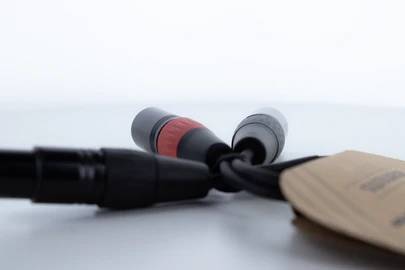 Cordial EY 0,3 FMM XLR Y-Adapter [1x XLR-Buchse 3 polig - 2x XLR-Stecker 3 polig] 0.30m Schwarz