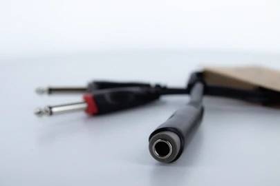 Cordial 14885 Klinke Audio Y-Adapter [1x Klinkenbuchse 6.3 mm (stereo) - 2x Klinkenstecker 6.3 mm (