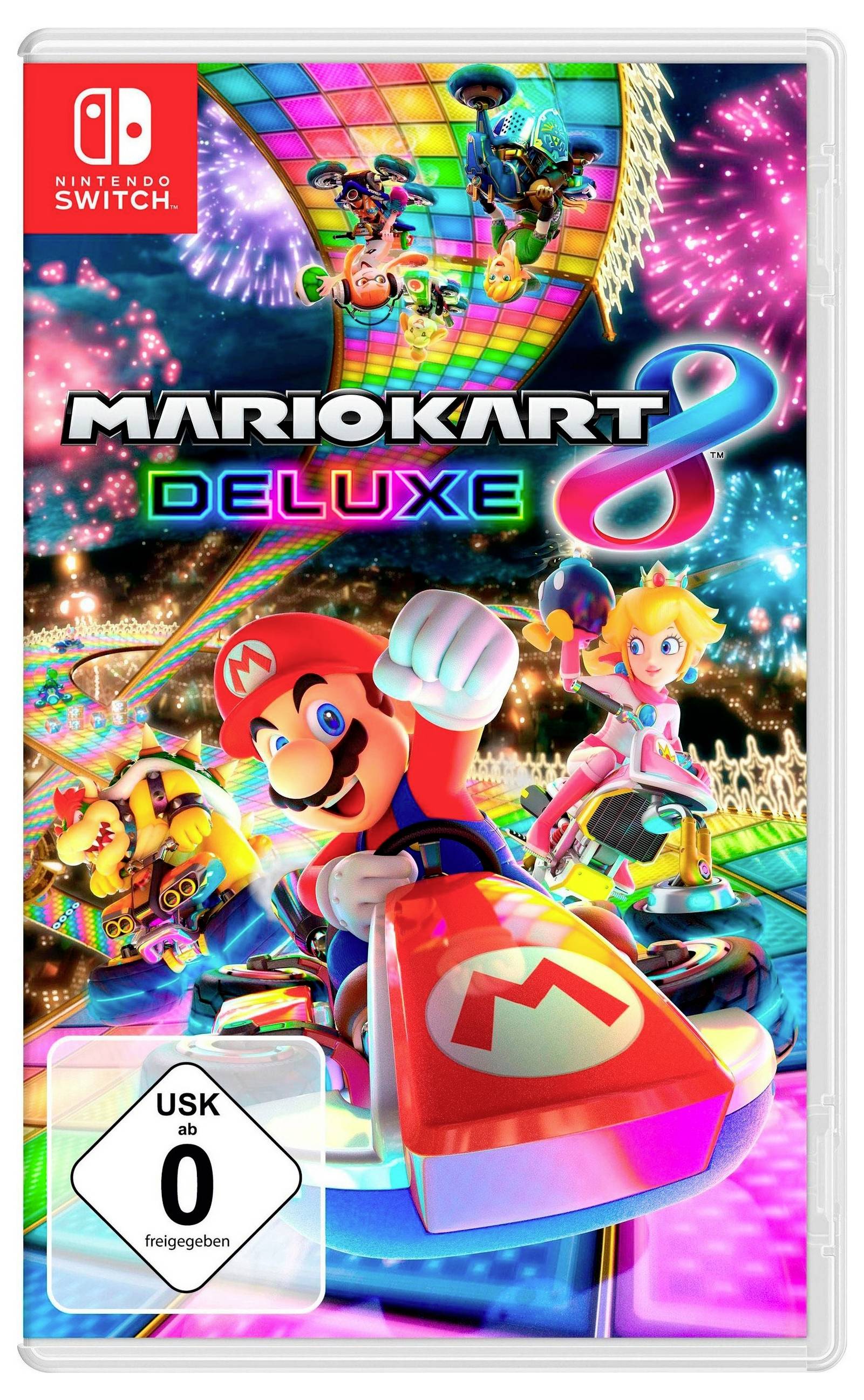 Nintendo Switch OLED Konsole 64GB Weiß inkl. Mario Kart 8