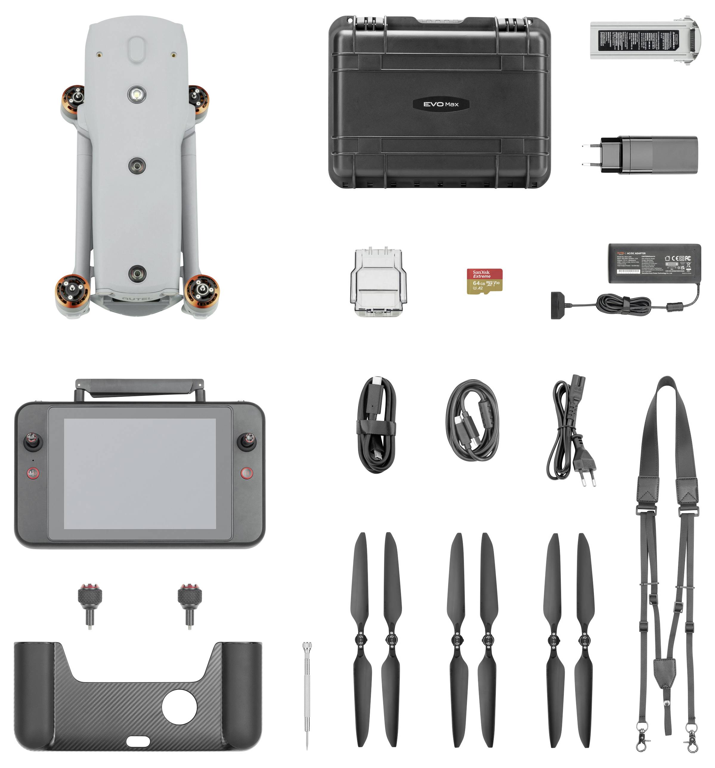Autel Robotics Incl. Thermal Camera, inkl. Smart Controller Industrie Drohne RtF Kameraflug mit Wärmebild, Dual Kameraflug